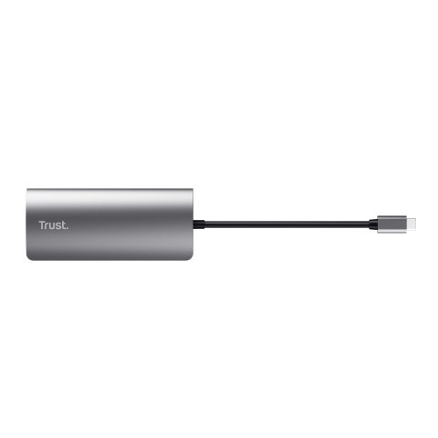 Docking Usb-c Trust Dalys Aluminium 23775 1xhdmi 1x1gb Rj45 1xlector De Tarjetas 1xusb-c 2xusb-a