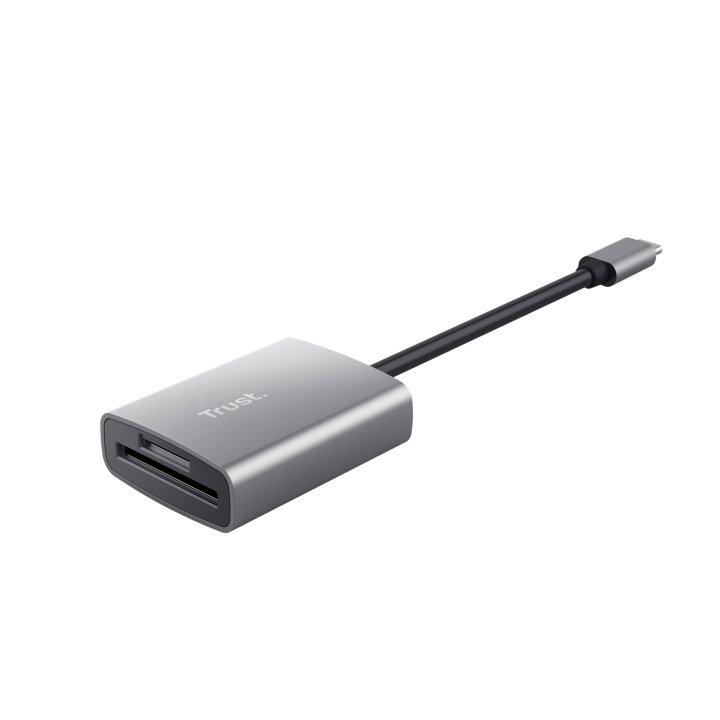 Lector De Tarjetas Externo Trust Dalyx Fast Usb-c Admite Sd, Sdhc Y Sdxc Hasta 2 Tb 24136
