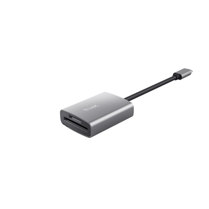 Lector De Tarjetas Externo Trust Dalyx Fast Usb-c Admite Sd, Sdhc Y Sdxc Hasta 2 Tb 24136