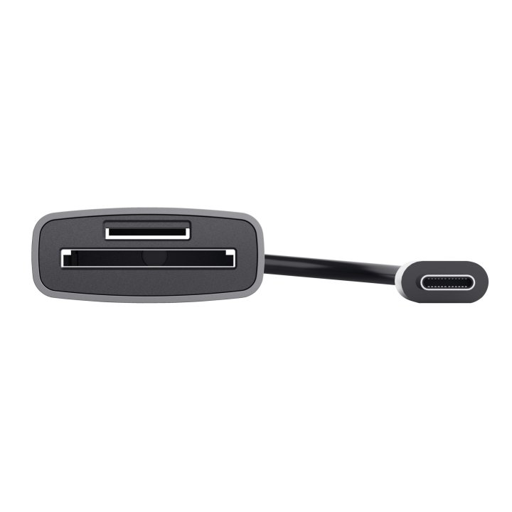 Lector De Tarjetas Externo Trust Dalyx Fast Usb-c Admite Sd, Sdhc Y Sdxc Hasta 2 Tb 24136
