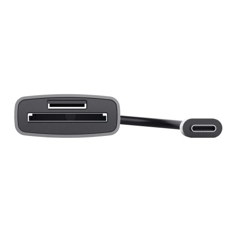 Lector De Tarjetas Externo Trust Dalyx Fast Usb-c Admite Sd, Sdhc Y Sdxc Hasta 2 Tb 24136