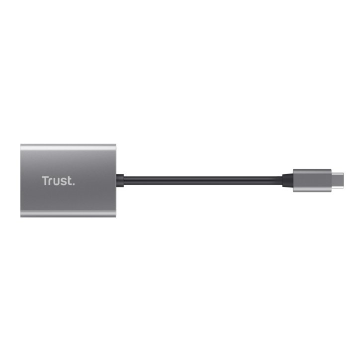 Lector De Tarjetas Externo Trust Dalyx Fast Usb-c Admite Sd, Sdhc Y Sdxc Hasta 2 Tb 24136