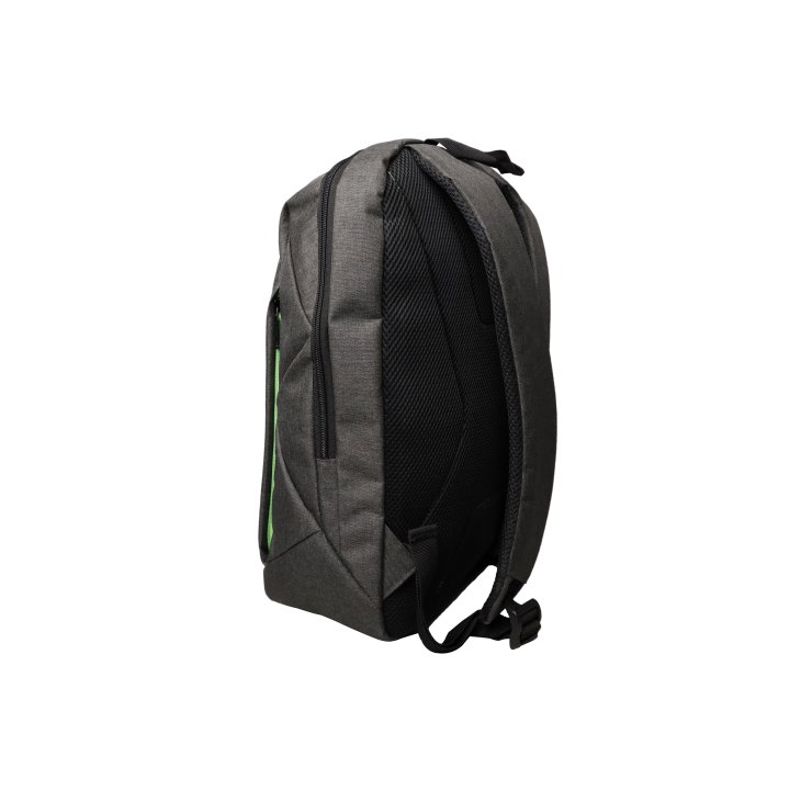 Mochila Acer Zaino Urban 15.6", Gris Y Verde