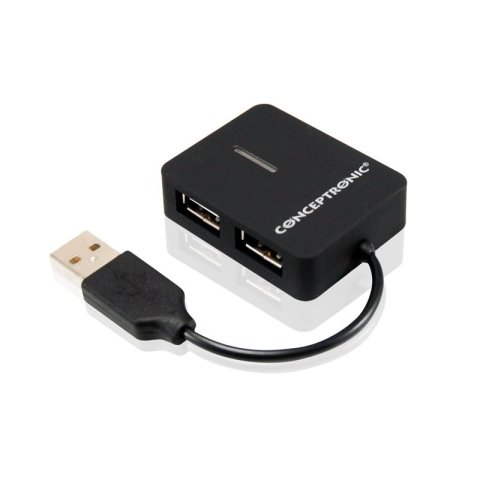 Hub Usb 2.0 Conceptronic C4pusb2_v3 A 4xusb-a 2.0 Mini Hub Pocket C05-129