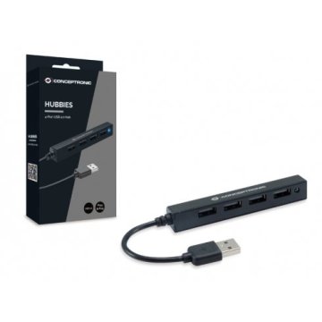 Hub Usb 2.0 Conceptronic Hubbies05b A 4xusb-a 2.0 2