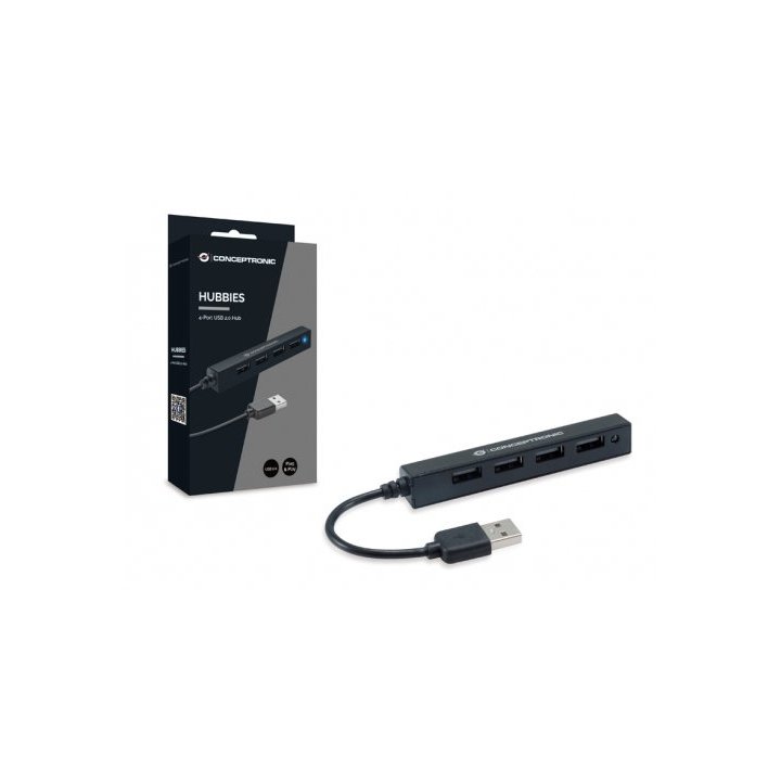 Hub Usb 2.0 Conceptronic Hubbies05b A 4xusb-a 2.0