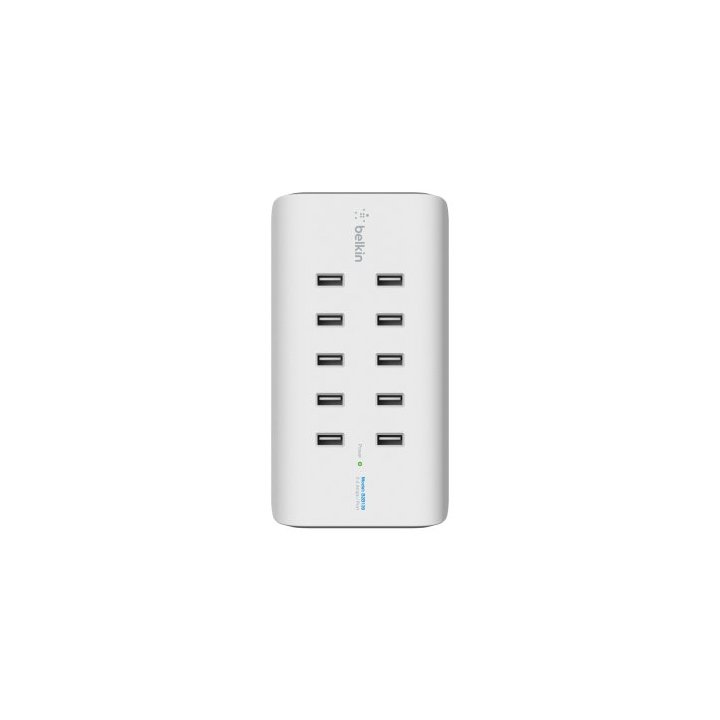 Hub Usb 2.0 Belkin 10 Puertos 2.4amp Usb Charger