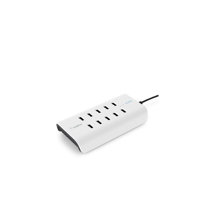 Hub Usb 2.0 Belkin 10 Puertos 2.4amp Usb Charger