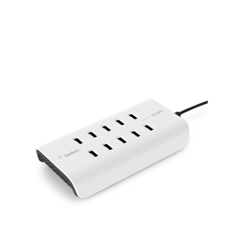 Hub Usb 2.0 Belkin 10 Puertos 2.4amp Usb Charger