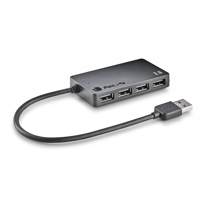 Hub Usb 2.0 Ngs Ihub4 Tiny A 4xusb-a 2.0