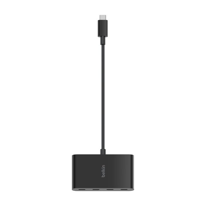 Hub Usb 3.2 Belkin Avc018btbk 4 Puertos Usb-c Gen2 Pd 100w Negro