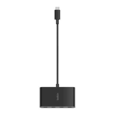 Hub Usb 3.2 Belkin Avc018btbk 4 Puertos Usb-c Gen2 Pd 100w Negro