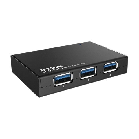 Hub Usb 3.0 D-link Dub-1340 Usb 3.0 4 Puertos Diseño Portable No Necesita Corriente