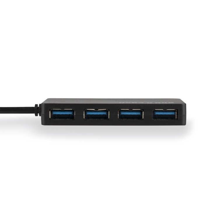 Hub Usb 3.0 Ngs 4 Puertos Color Negro