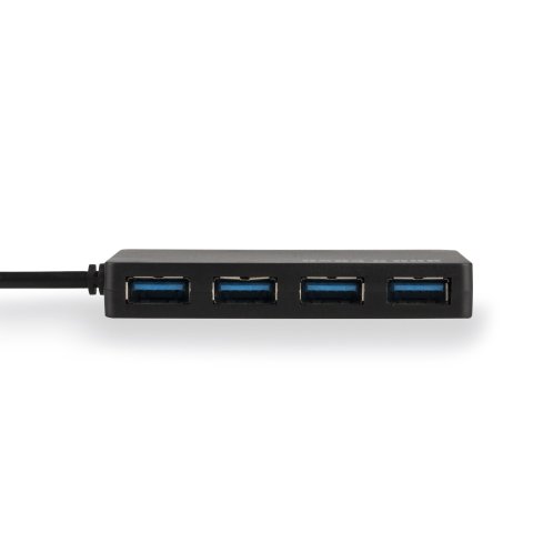 Hub Usb 3.0 Ngs 4 Puertos Color Negro