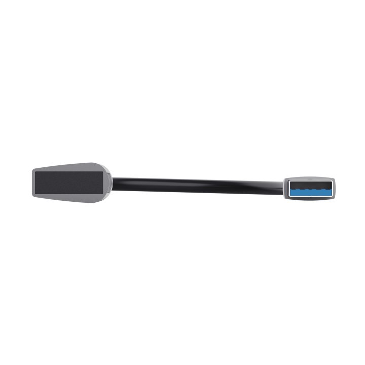 Hub Usb 3.2 Trust Halyx 24947 Usb-a 3.2 A 4 Puertos Usb-a 3.2 Acabado En Aluminio