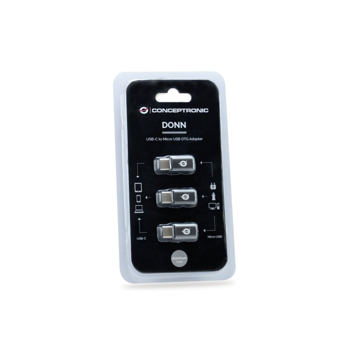 Adaptador Usb-c 3.1 Macho A Micro Usb Hembra Otg Pack 3 Uds