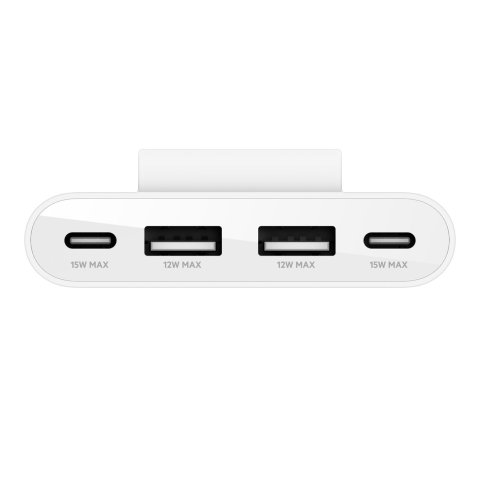 Hub Belkin Buz001bt2mwhb7 Extensor 4 Puertos 2 Usb-c 2 Usb-a Cable 2m Blanco
