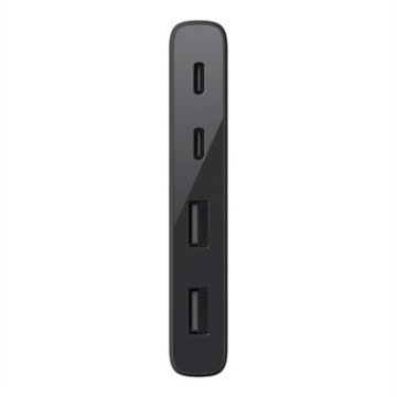 Minihub Usb-c Belkin F4u090btblk 4 Puertos, 2 Usb-c, 2 Usb-a Color Negro 2