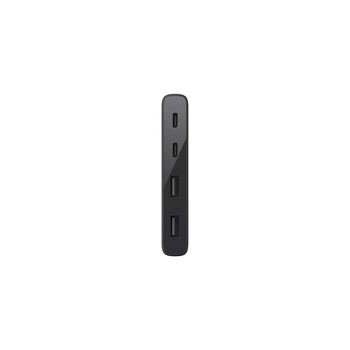 Minihub Usb-c Belkin F4u090btblk 4 Puertos, 2 Usb-c, 2 Usb-a Color Negro