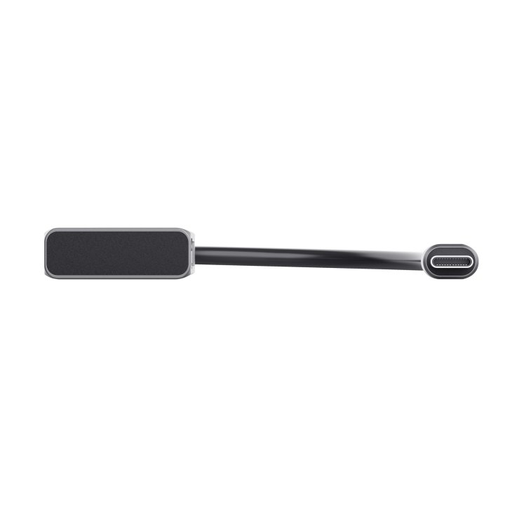 Hub Trust Halyx Aluminium Usb-c A 3 Puertos Usb-a Y Lector De Tarjetas (micro) Sd Diseño Metalico 24191