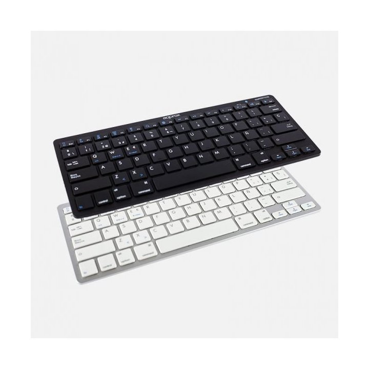 Teclado Compacto Bluetooth Approx Appmx300bts Bt 3.0 Color Plata
