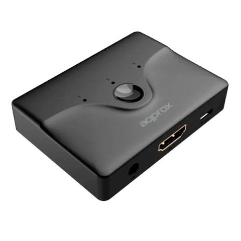 Switch Hdmi 3 Puertos 4k Con Mando A Distancia Approx Appc29 V.3