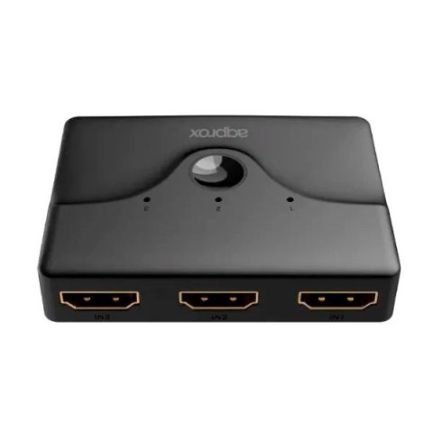 Switch Hdmi 3 Puertos 4k Con Mando A Distancia...