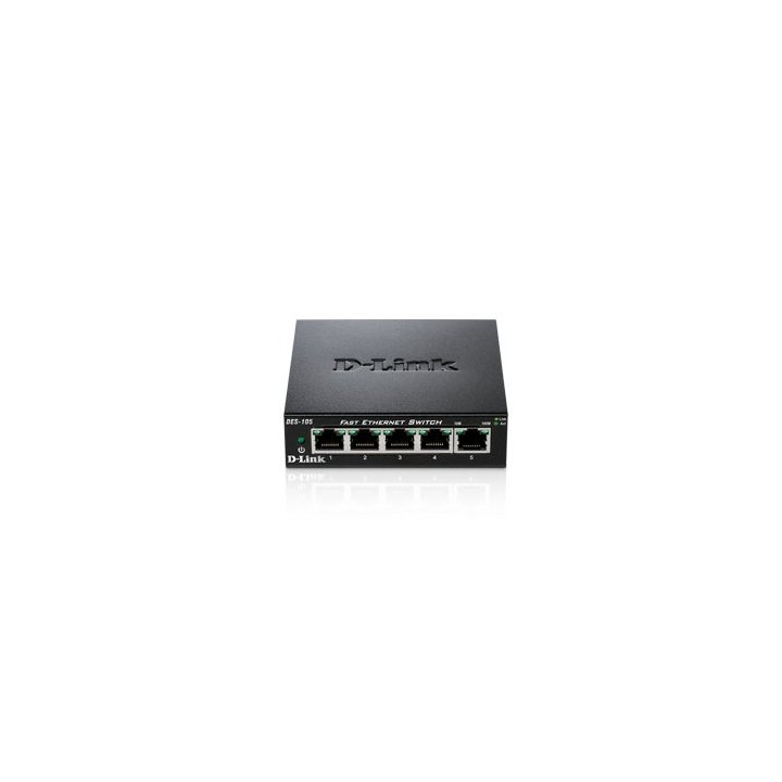 Switch No Gestionable D-link Des-105 5p Ethernet Carcasa Metal Sobremesa No Rack