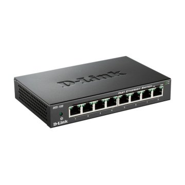 Switch No Gestionable D-link Des-108 8p Ethernet Carcasa Metal Sobremesa No Rack 2