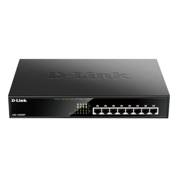 Switch No Gestionable D-link Dgs-1008mp Giga Poe (140w) Rack