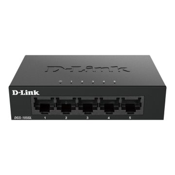 Switch No Gestionable D-link Dgs-105gl 5p Giga Carcasa Metalica Sobremesa No Rack