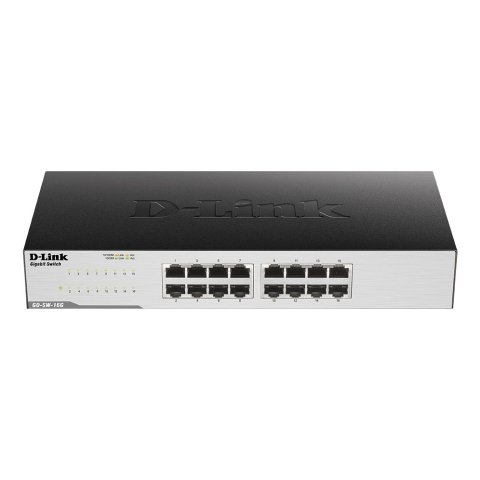Switch No Gestionable D-link Go-sw-16g 16p Giga Sobremesa   Rack