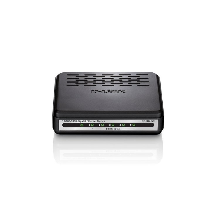 Switch No Gestionable D-link Go-sw-5g 5p Giga Sobremesa No Rack