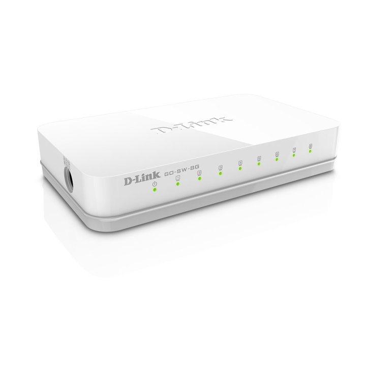 Switch No Gestionable D-link Go-sw-8g 8p Giga Sobremesa No Rack                                     