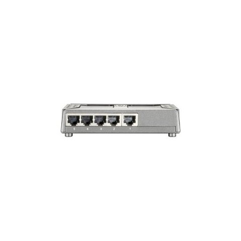 Switch Level One No Gestion 5 Puertos 10 100 Mini No Rack Base Magnetica