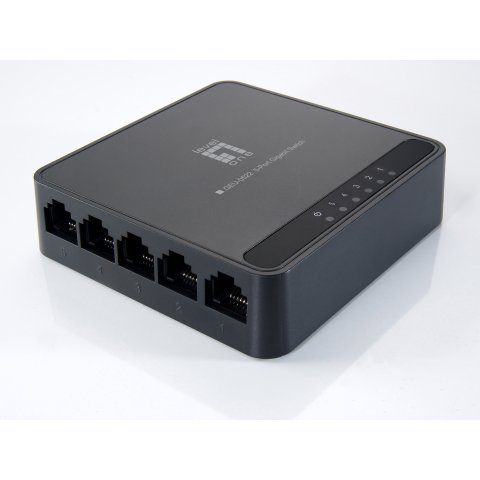 Switch Level One Gigabit No Gestion 5p 10 100 1000 Geu-0522