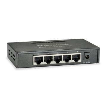 Switch Level One Gigabit Carcasa Metalica No Gestion 5p 10 100 1000 Geu-0523