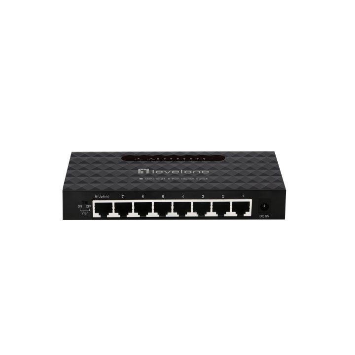 Switch Level One No Gestion 8p 10 100 1000 Geu-0821