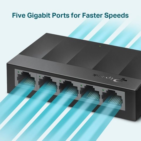 Switch No Gestionable Tp-link Ls1005g Litewave 5p Giga Sobremesa Carcasa Plastico No Rack