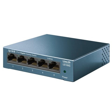 Switch No Gestionable Tp-link Ls105g Litewave 5p Giga Sobremesa Carcasa Metal No Rack