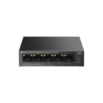 Switch No Gestionable Tp-link Ls105lp Litewave 5p 10 100 4p Poe+ Sobremesa Carcasa Metal No Rack