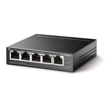 Switch No Gestionable Tp-link Tl-sf1005lp Sobremesa 10 100 4p Poe Total Poe 41w 2