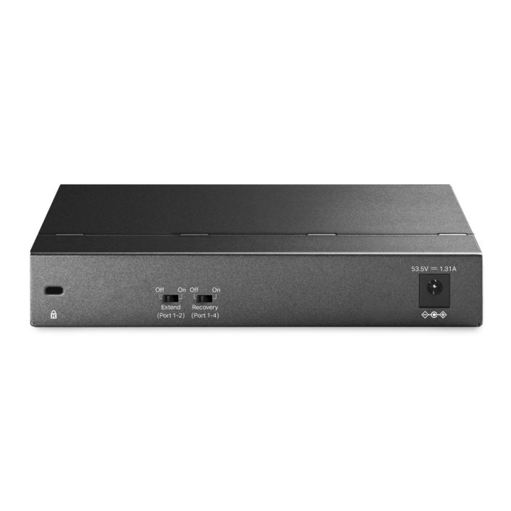 Switch No Gestionable Tp-link Sg1006pp 6p 10 100 1000 Mbps De Estos 3p Poe+ Y 1p Poe++ (64w) Sobremesa No Rack Carcasa Metali