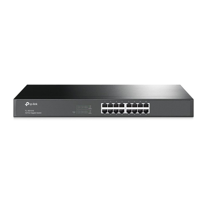 Switch No Gestionable Tp-link Sg1016 16p Giga Carcasa Metalica 19" Rack