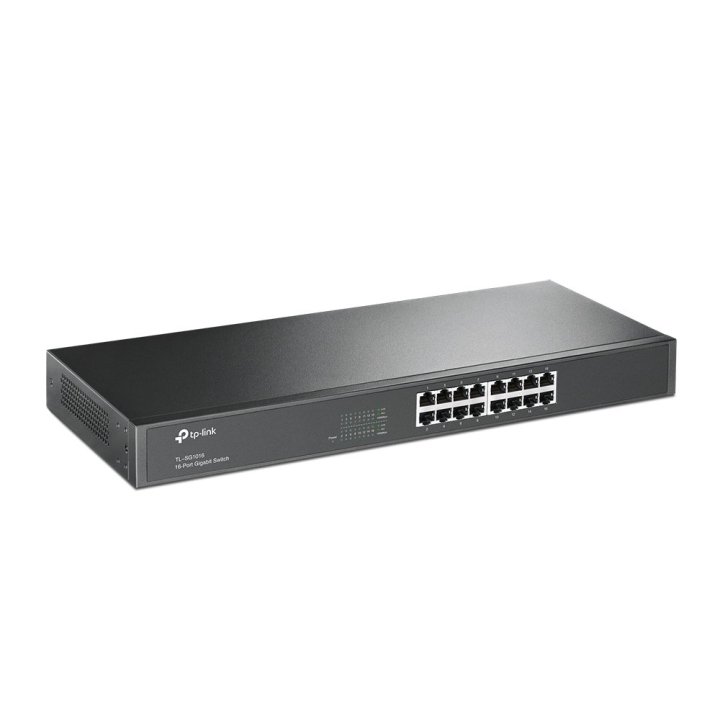 Switch No Gestionable Tp-link Sg1016 16p Giga Carcasa Metalica 19" Rack
