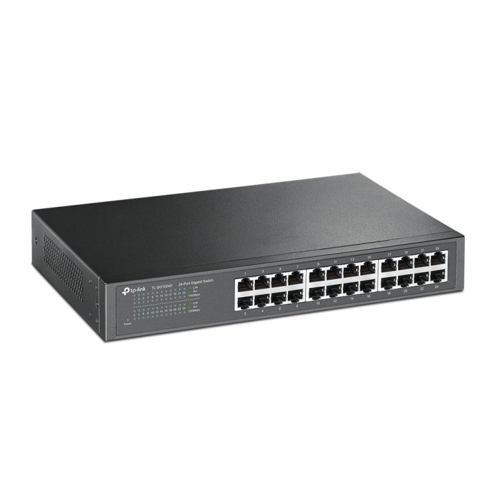 Switch No Gestionable Tp-link Sg1024d 24p Giga Sobremesa   Rack