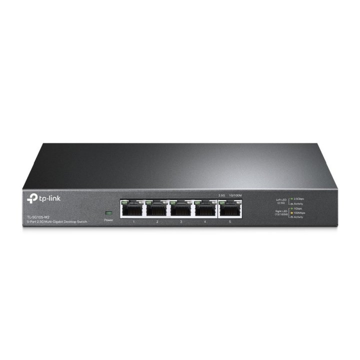 Switch No Gestionable Tp-link Sg105-m2 5p 2.5gigabit Carcasa De Metal No Rack
