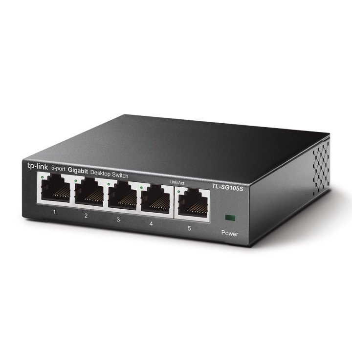 Switch No Gestionable Tp-link Sg105s 5p Giga Carcasa Metalica No Rack