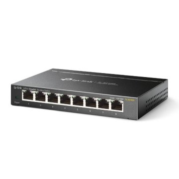 Switch No Gestionable Tp-link Sg108s 8p Giga Carcasa Metalica No Rack